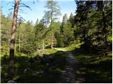 Carbonin - Dürrensteinhütte / Rifugio Vallandro